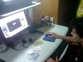 jed playing dot thing..hehehe jed playing dot thing..hehehe