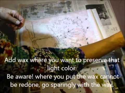 how to dye rice paper