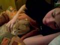 jeska and my fat kitty lynel