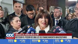 MERCEDES LEAL VICERECTORA DE LA UNT
