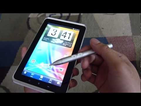 HTC Flyer Stylus Demonstration