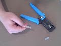 How to Terminate Cat5e wire