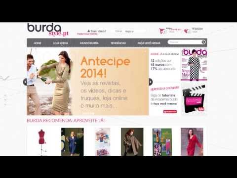 Como Comprar moldes em burdastyle.pt