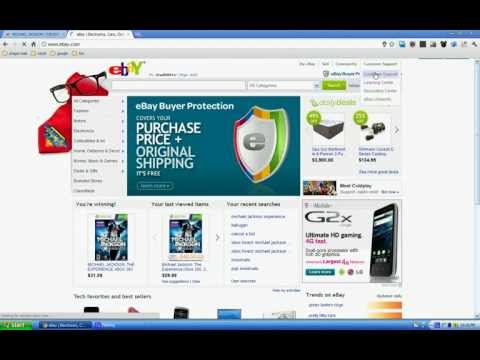 how to ebay purchase history