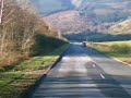 snowdonia in winter sunshine pov
