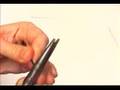 How to make a feeler pick using a hair pin