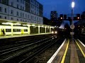 35028 Clan Line at Victoria Station Steam Tr