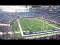 Cowboys/Raiders kickoff
