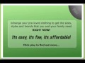 Need clothes for the slimmer you?