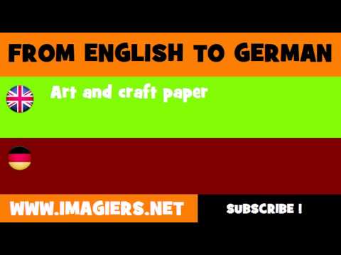 DEUTSCH   ENGLISCH  = Kunstdruckpapier