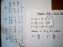 cramer's rule, 3x3 linear system