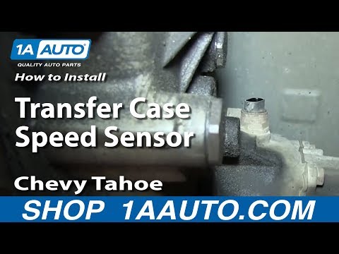 How To Install Replace Transfer Case Speed Sensor 1995-99 Chevy Tahoe
