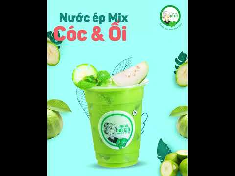 Nước Ép Mix Cóc & ỔI - Mix chuẩn vị sảng khoái từng ngụm