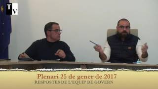 Respostes de l'equip de govern