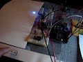 Arduino + Capacitive touch slider + MAX7221