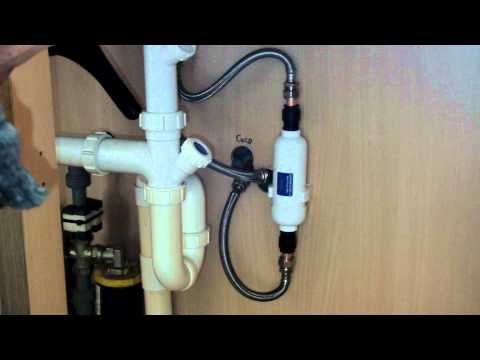 how to replace water supply line to sink