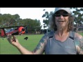 Here it is! the Maiden flight of the 3D AS3X Beast, now first up i must apologize for the quality of the footage, we have had nothing but strong winds since i got the demo and the one chance we got to get a couple of flights in we didn't nail it, Corinne tried her best to get close up on it, as it is a small hard to film plane, but this means lots of no plane in the screen, as it's really hard to follow, i have edited it the best i can to give you a look at how it handles in my hands. The day after this footage was shot, i had a phone call from a mate at 5pm, saying the wind was dying at his place did i want to go for a fly, (gas planes and gliders) so i packed the car and threw the UMX Beast 3D in and camera just in case the wind dropped right out and headed the 30km to his chicken farm, well the wind didn't drop till right on dusk, so i asked my mate if he would give it a go! So here was his first time trying to film a micro and with just the light of the sky with the sun gone long ago, anyway this turned out not too bad so it's the last bit of the video In this bit i do a nice long knife edge but get to low to the ground and nearly put the Beast in! full speed, but my skills are getting better and i pull of a miracle save, thank you so much Phoenix Sim anyway enjoy my first few flights with the new E-flite UMX Beast 3D with AS3X and also compare to me flying the original UMX Beast in the same conditions Enjoy!