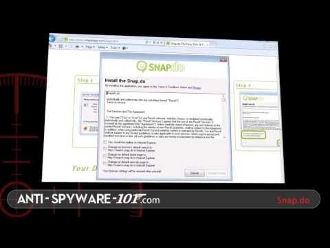 how to remove snap search engine