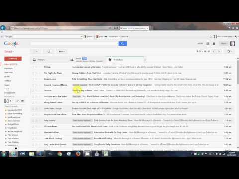 how to organize emails in gmail