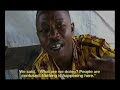 http://www.refugeeallstars.org - sierra leone's refugee all stars improvise a high-hat in sembakounya refugee camp. the sequence shows reuben m. koroma, the band's leader, making the cymbal from an old hub cap and old bicycle spokes. clip taken from award winning documentary 