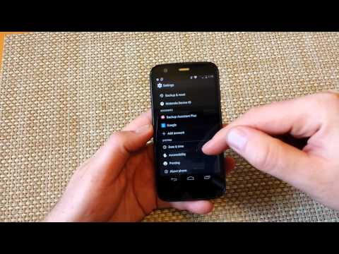 how to remove developer option in moto g