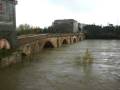 Piena Fiume Tevere Roma - Ponte Milvio - 12 dicembre 2008.AVI