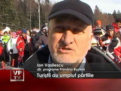 Turiştii au umplut pârtiile