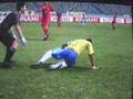 Rüstü headbutts Gilberto Silva in PES 2008