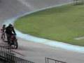 Stayer training in the Millenáris Velodrome
