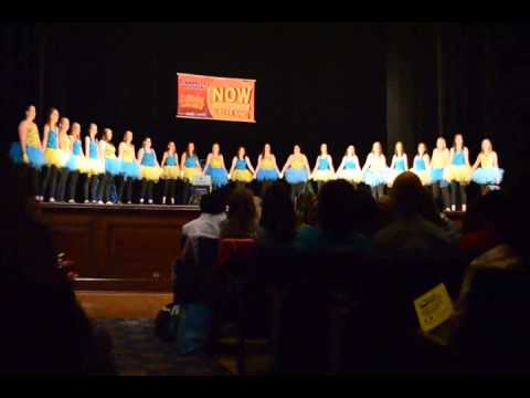 Alpha Xi Delta: Greek Sing 2013 at Youngstown State University
