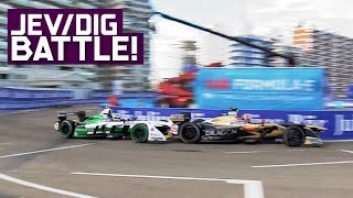 JEV vs Di Grassi: Best Battle in ABB Formula E History?