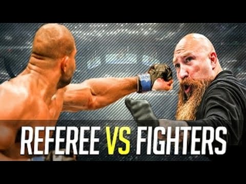 Referee Vs Fighters | MMA and UFC