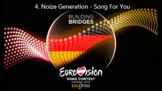 Eurovision 2015: Germany - My Top 8 (So Far)