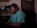kevin being goofy in front of my webcam