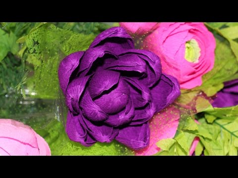 Рукоделие цветы из бумаги крокусы