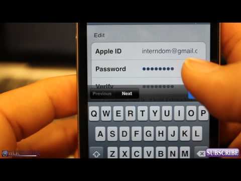 how to change apple id password