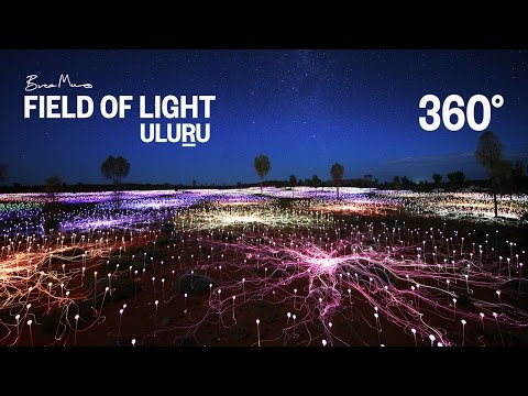360° Field of Light Uluru