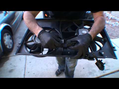 how to replace vw cooling fan