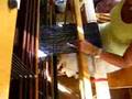 Weaving Scarves /Tecendo cachecois/Tecelagem