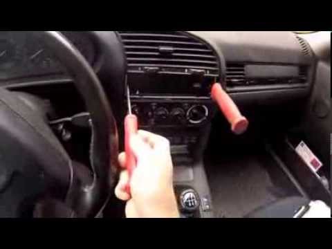 how to remove sony cd player from car