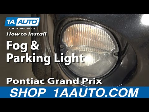 Replace 1AAuto.com Pontiac Grand Prix 2004-2008 parking and fog lamps