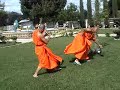 Lodi Buddhist Temple - Cambodian Monks Play Fight (2)