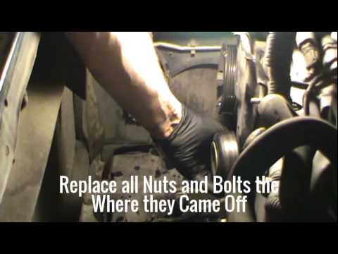 how to change a timing belt on a 2002 nissan xterra