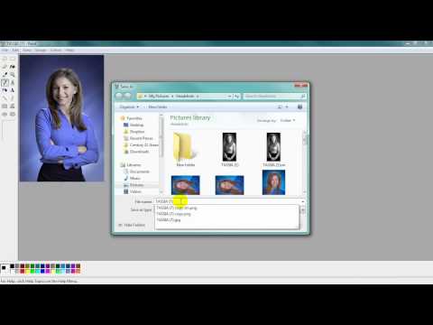 how to resize an image in paint windows xp