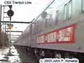 CSX P940 RBBB Circus Train and Q175 March 4 2003