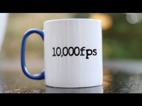 high speed - Gav smashes mugs in slow motion. But like.... SLOOOWWWWW motion. Follow on twitter http://twitter.com/#!/gavinfree 10000fps!? - The Slow Mo Guys.