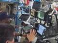 STS-122 Crew in Desiny Lab