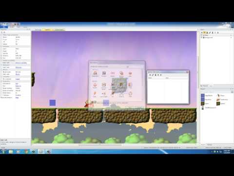 Platform Game Development w/ Construct 2 - 17 - Making Platforms You Can Jump Through