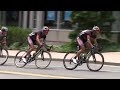 Doble atropello a peatón durante carrera de bicicletas
