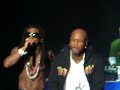 Lil wayne n birdman live